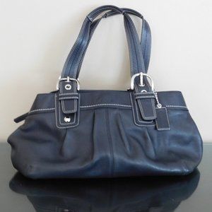 Coach Soho Black Leather Tote, E1051-F13732